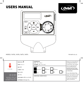 Handleiding Orbit 96874 Easy Dial 4 Besproeiingscomputer