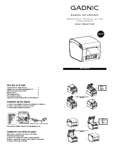 Manual de uso Gadnic IMPTER13 Rotuladora