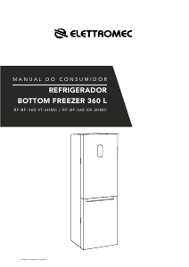 Manual Elettromec RF-BF-360-VT-2HMC Frigorífico combinado