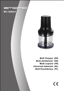 Bedienungsanleitung Emerio MC-122646.5 Universalzerkleinerer