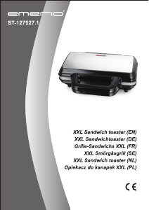 Handleiding Emerio ST-127527.1 Contactgrill