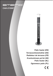 Handleiding Emerio CAH-215067 Terrasverwarmer