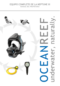 Manual de uso Ocean Reef Neptune III Máscara de buceo