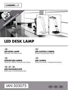 Manual LivarnoLux IAN 303075 Lamp