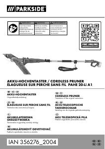 Manual Parkside IAN 356276 Chainsaw