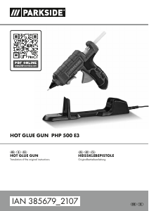 Manual Parkside IAN 385679 Glue Gun