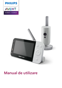 Manual Philips SCD921 Avent Interfon bebe