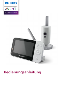 Bedienungsanleitung Philips SCD921 Avent Babyphone