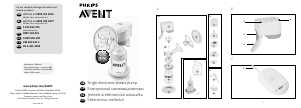 Посібник Philips SCF312 Молоковідсмоктувач