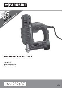 Bedienungsanleitung Parkside IAN 282487 Tacker