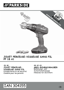 Bedienungsanleitung Parkside IAN 304155 Toy