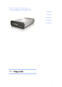 Handleiding Philips SPD8020CC NAS