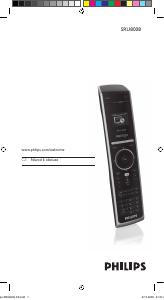 Manuál Philips SRU8008 Dálkový ovladač