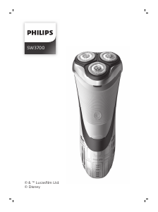 Vadovas Philips SW3700 Skutimosi mašinėlė