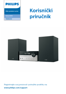 Priručnik Philips TAM4205 Stereo komplet