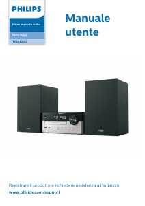 Manuale Philips TAM4205 Stereo set