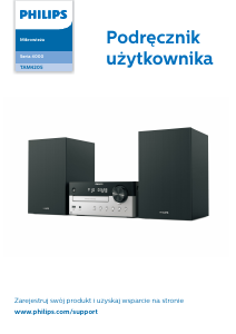 Instrukcja Philips TAM4205 Zestaw stereo