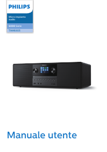 Manuale Philips TAM6805 Stereo set