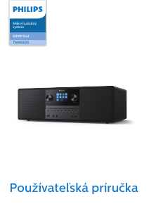 Návod Philips TAM6805 Stereo súprava