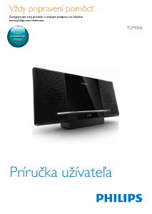 Návod Philips TCM350 Stereo súprava