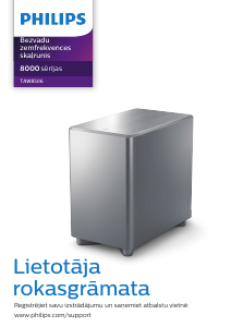 Rokasgrāmata Philips TAW8506 Basu skaļrunis