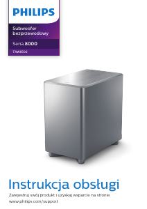 Instrukcja Philips TAW8506 Subwoofer