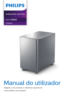 Manual Philips TAW8506 Subwoofer