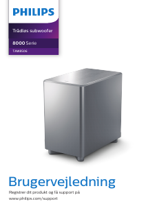 Brugsanvisning Philips TAW8506 Subwoofer