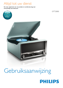 Handleiding Philips OTT2000B Platenspeler
