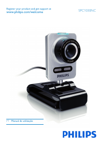 Manual Philips SPC1035NC Webcam
