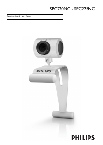 Manuale Philips SPC225NC Webcam