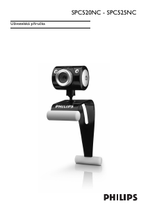 Manuál Philips SPC525NC Webová kamera