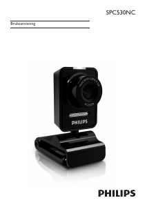 Bruksanvisning Philips SPC535NC Webbkamera