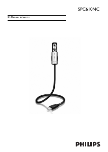 Kullanım kılavuzu Philips SPC610NC Video kamera