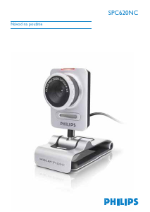 Návod Philips SPC621NC Webkamera
