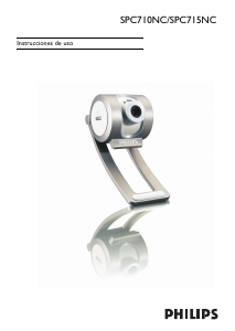 Manual de uso Philips SPC710NC Webcam