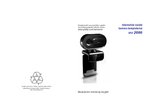 Vadovas Philips SPZ2000 Interneto kamera