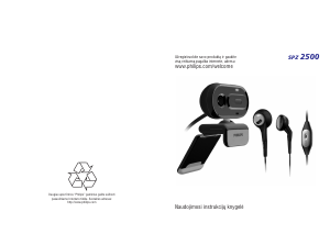Vadovas Philips SPZ2500 Interneto kamera