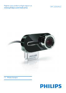 Mode d’emploi Philips SPZ6500 Webcam