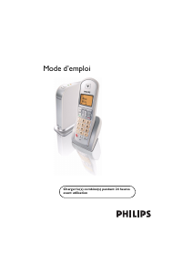 Mode d’emploi Philips VOIP3211S Téléphone sans fil