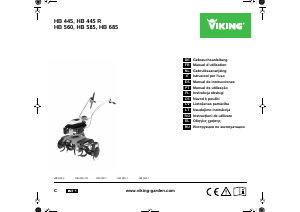 Mode d’emploi Viking HB 445 R Cultivateur