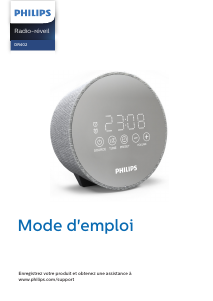 Mode d’emploi Philips TADR402 Réveil