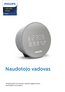 Vadovas Philips TADR402 Žadintuvas