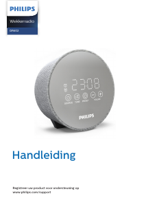 Handleiding Philips TADR402 Wekker