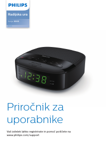Priročnik Philips TAR3205 Radijska budilka