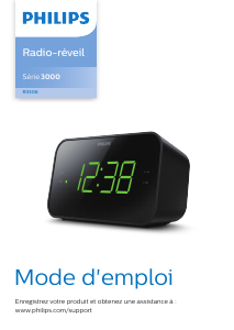 Mode d’emploi Philips TAR3306 Radio-réveil