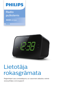 Rokasgrāmata Philips TAR3306 Radio modinātājs