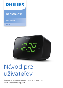 Návod Philips TAR3306 Rádiobudík