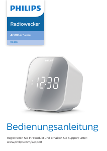 Bedienungsanleitung Philips TAR4406 Uhrenradio