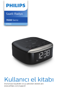 Kullanım kılavuzu Philips TAR7606 Radyolu çalar saat